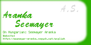 aranka seemayer business card